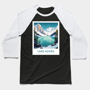 LAKE AGNES Baseball T-Shirt